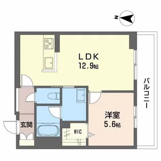 ガーデンコート【2階】の間取り