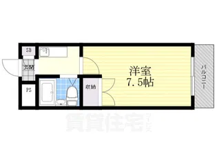 ラ・ミアカーサウーノ【2階】の間取り