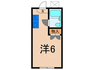 ハイツジャルダン【2階】の間取り