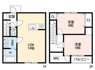 ms court baba【2階】の間取り
