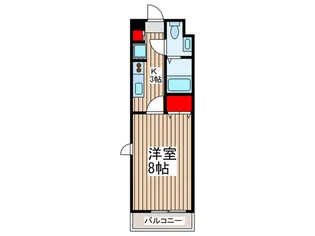 アンシャンテみずほ台【4階】の間取り