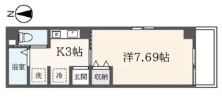 カミーノ花咲【2階】の間取り