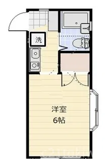 ユーハウス【1階】の間取り
