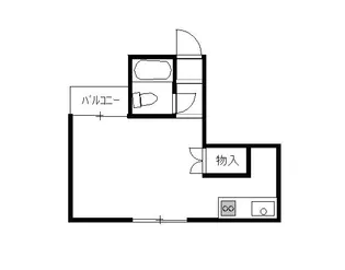 LUNAウェスト【1階】の間取り