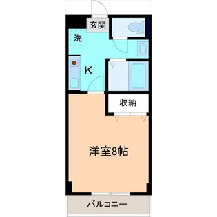 ボン・ヴィラージュ【1階】の間取り