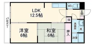レジデンス領下【3階】の間取り
