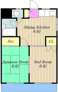 メゾンKKK【3階】の間取り