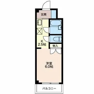 ジョイフル江島【1階】の間取り