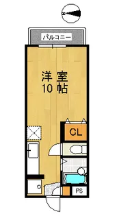 ALLURE K【1階】の間取り