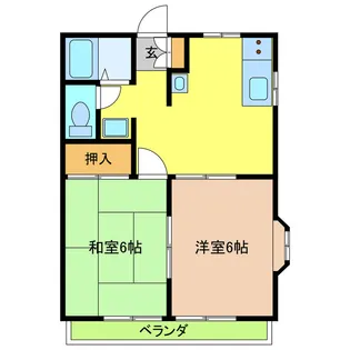 La・Hanipon【1階】の間取り