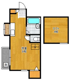 エレガンテ天神南【1階】の間取り