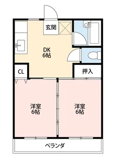 アルタスプラザ【3階】の間取り