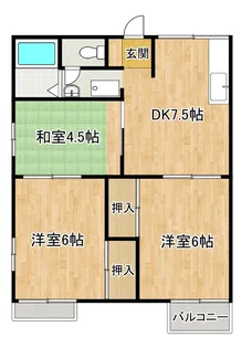 メゾン・ド・Bell【2階】の間取り