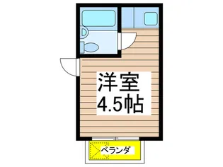 本島ハイツ【3階】の間取り