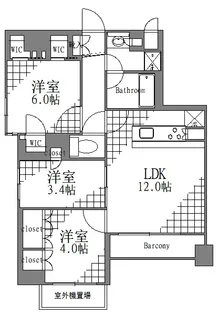 東京都荒川区南千住7【マンション】の間取り