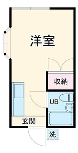 コーポグリーンヒル【2階】の間取り