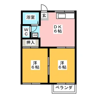 フォーブル音羽【2階】の間取り