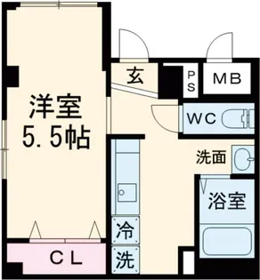 東京都大田区池上7【マンション】の間取り