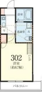 アノンテラス枡形【3階】の間取り