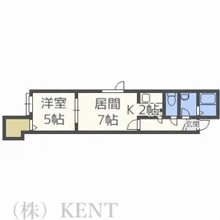 エスペランサ【3階】の間取り