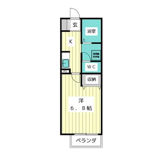 VIEW COURTII【2階】の間取り