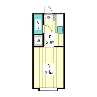 エレガンス名東【3階】の間取り