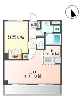 ラピュタ【1階】の間取り