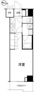 1Kの間取り画像