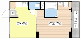 ヴィラナリー石山寺II【1階】の間取り