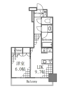 東京都墨田区江東橋3【マンション】の間取り