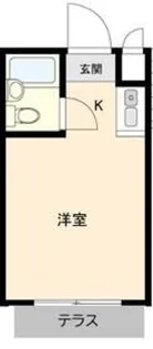 池上フラッツ【1階】の間取り