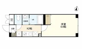 東京都世田谷区松原2【マンション】の間取り