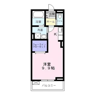 フローラ・香ヶ丘【2階】の間取り