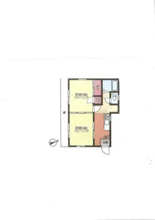 オサダハイツ【1階】の間取り