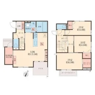 Grand Villaの間取り