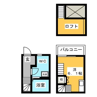 Fect Rays【1階】の間取り
