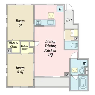 アリアソワン八千代中央I【1階】の間取り