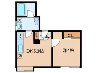 GSハイム中馬込【3階】の間取り