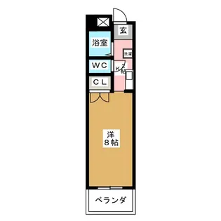 サンクレスト六番【1階】の間取り