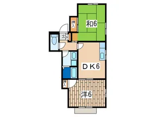カサーレ鎌倉【1階】の間取り