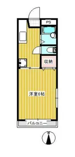 東京都世田谷区代沢5【アパート】の間取り