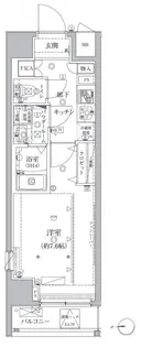 東京都世田谷区新町1【マンション】の間取り