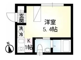 リシェス北千住【1階】の間取り