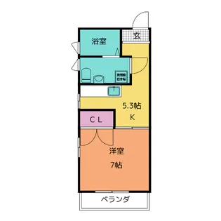 カーサ・アルファ【2階】の間取り