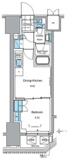 東京都台東区元浅草3【マンション】の間取り