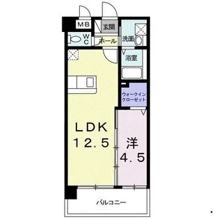 エストレーノ・サクラ【2階】の間取り