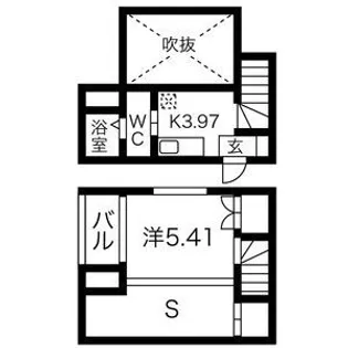 ヒューマンスクエア大館町【1階】の間取り