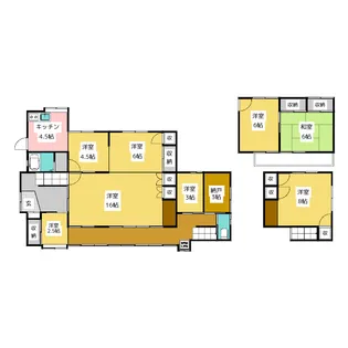 長野県長野市青木島町青木島乙【一戸建】の間取り