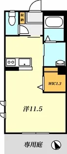 ShaMaison クラーロ【1階】の間取り