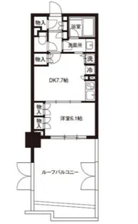 レジディア御茶ノ水【3階】の間取り